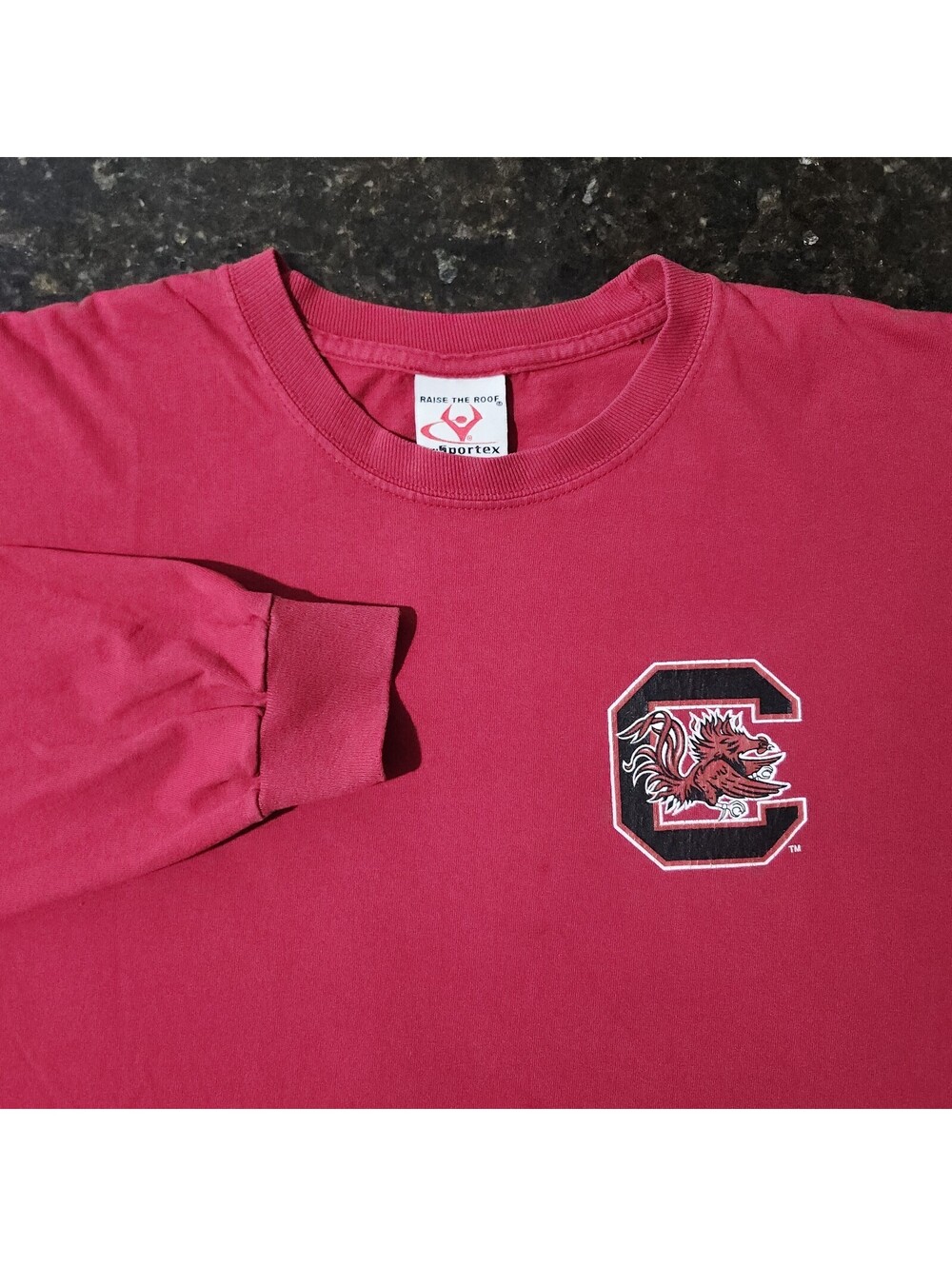 Vintage South Carolina Gamecocks Long Sleeve T Shirt Game Day Football SEC USA
